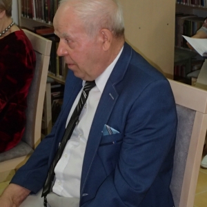 Jan Zieliński czytający rolę Filona