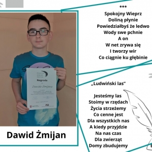 Dawid Żmijan laureat konkursu