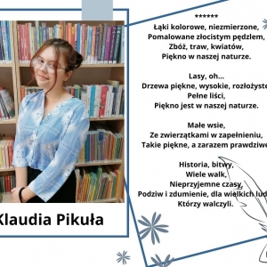 Klaudia Pikuła laureatka konkursu