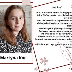 Martyna Koc laureatka konkursu