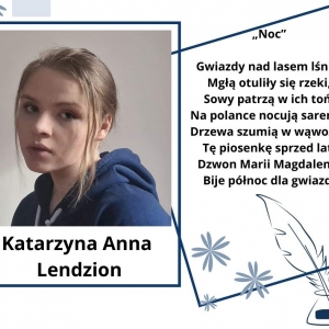 Katarzyna Anna Lendzion laureatka konkursu